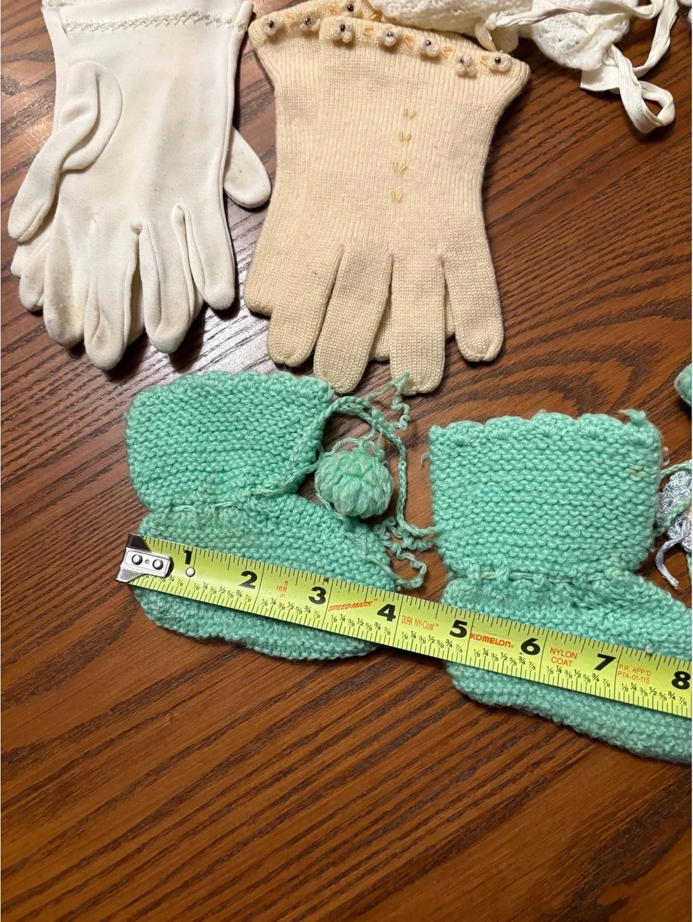 Vintage Baby/Toddler Knit Collection - Bonnets, Bibs, Gloves & Booties